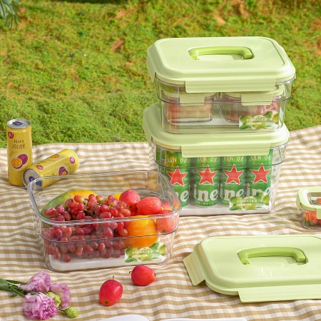【CL】25Q4#8549-8550-8552-8556 Berna Portable Sealed Storage Box Green/Khaki Clear 【CL】25Q4#8549-8550-8552-8556 Berna Portable Sealed Storage Box Green/Khaki Clear